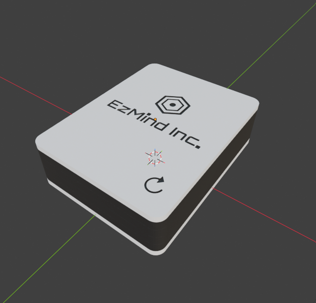 CAD design of the EzMind wallet